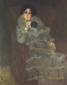 Portrait of Marie Henneberg by Gustav Klimt